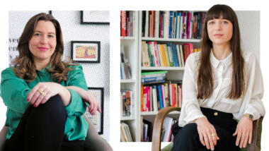 links: Madita Oeming; rechts: Paulita Pappel